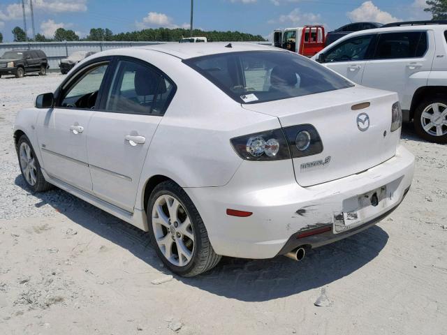 JM1BK323671641296 - 2007 MAZDA 3 S WHITE photo 3