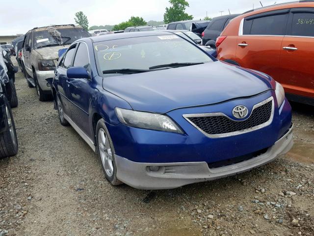 4T1BE46K17U043352 - 2007 TOYOTA CAMRY NEW BLUE photo 1