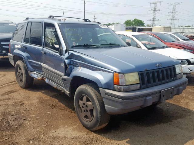 1J4GZ58S7SC716977 - 1995 JEEP GRAND CHER GRAY photo 1