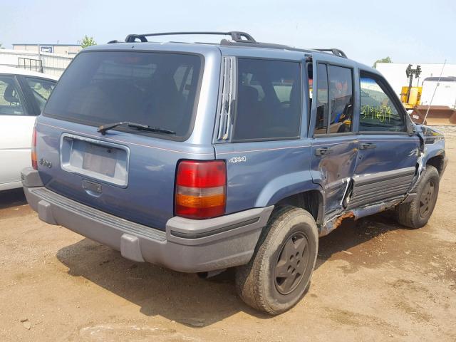 1J4GZ58S7SC716977 - 1995 JEEP GRAND CHER GRAY photo 4