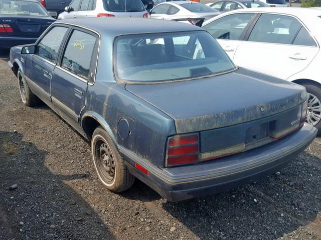 1G3AL54N1N6416870 - 1992 OLDSMOBILE CUTLASS CI 蓝色 照片 3