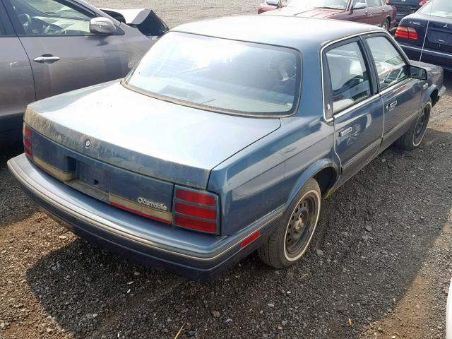 1G3AL54N1N6416870 - 1992 OLDSMOBILE CUTLASS CI 蓝色 照片 4