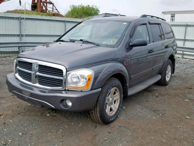 1D4HB48D34F161931 - 2004 DODGE DURANGO SL BLACK photo 2