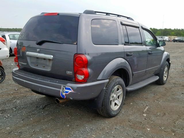 1D4HB48D34F161931 - 2004 DODGE DURANGO SL BLACK photo 4