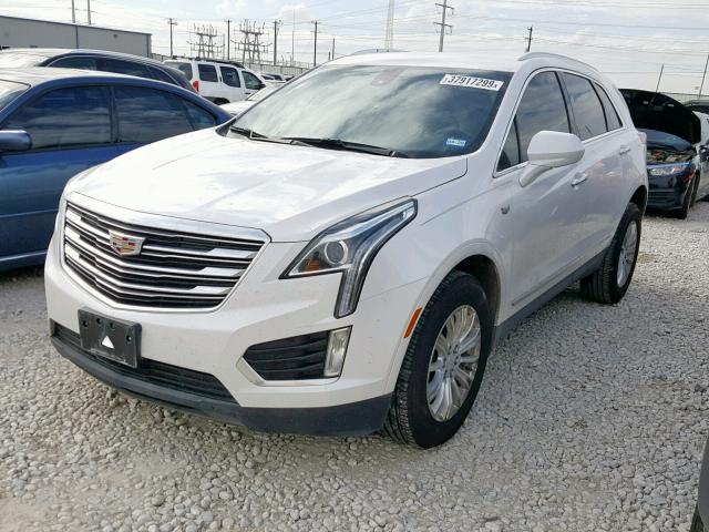 1GYKNARS5JZ149547 - 2018 CADILLAC XT5 WHITE photo 2