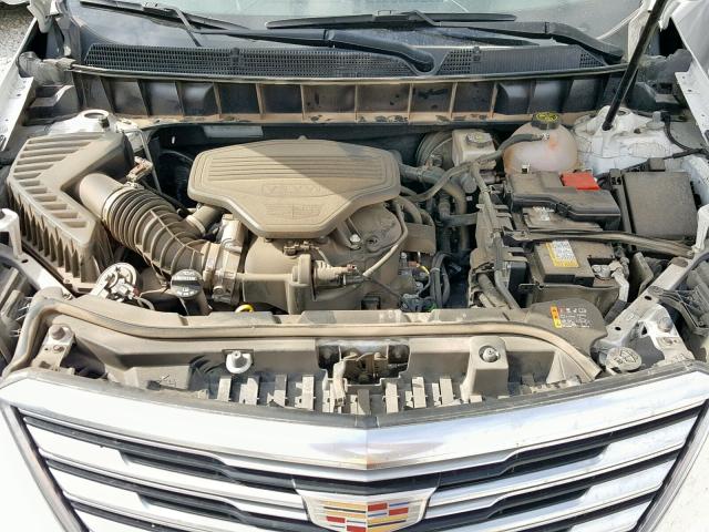 1GYKNARS5JZ149547 - 2018 CADILLAC XT5 WHITE photo 7