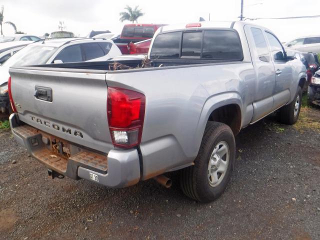 5TFSX5EN3JX061180 - 2018 TOYOTA TACOMA ACC ვერცხლისფერი ფოტო 4