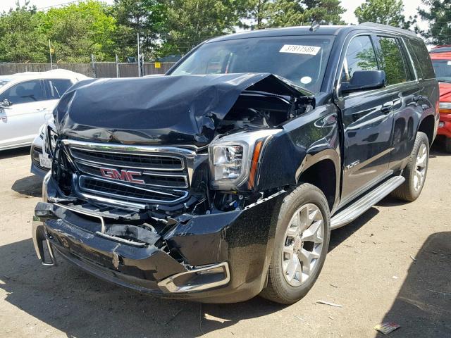 1GKS2AKC4FR171830 - 2015 GMC YUKON SLE BLACK photo 2