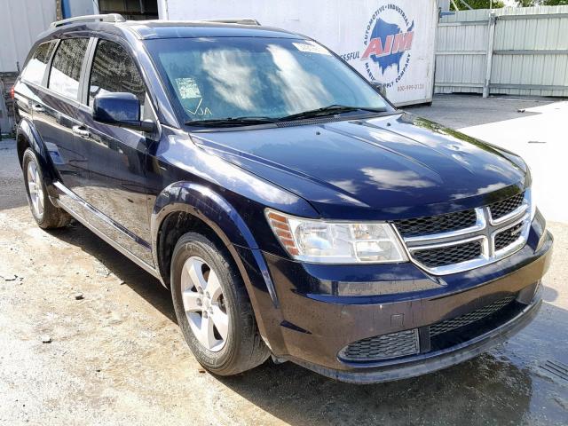 3D4PG1FG6BT520460 - 2011 DODGE JOURNEY MA BLUE photo 1