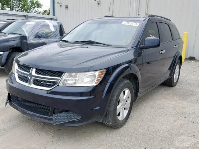 3D4PG1FG6BT520460 - 2011 DODGE JOURNEY MA BLUE photo 2