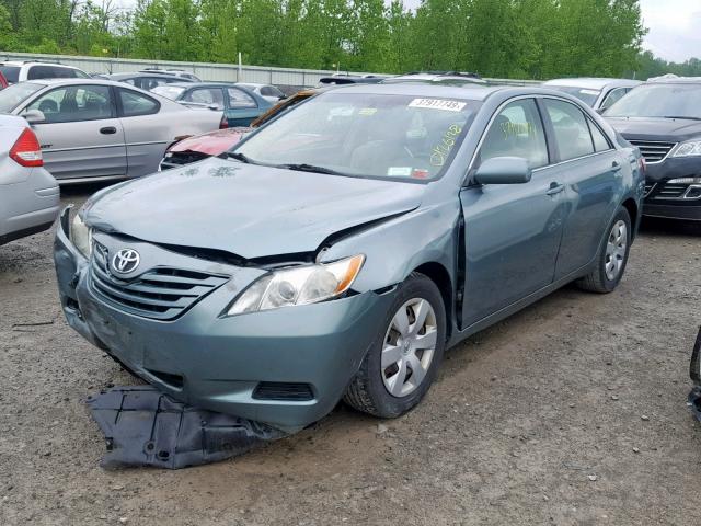 4T1BE46K97U721698 - 2007 TOYOTA CAMRY NEW BLUE photo 2