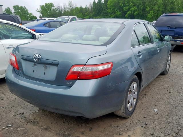 4T1BE46K97U721698 - 2007 TOYOTA CAMRY NEW BLUE photo 4