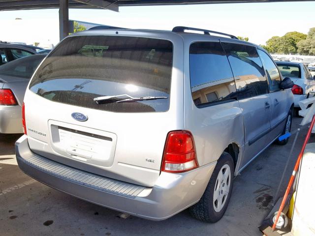 2FMZA51665BA63478 - 2005 FORD FREESTAR S SILVER photo 4