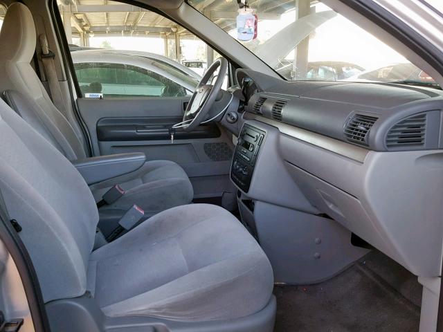 2FMZA51665BA63478 - 2005 FORD FREESTAR S SILVER photo 5