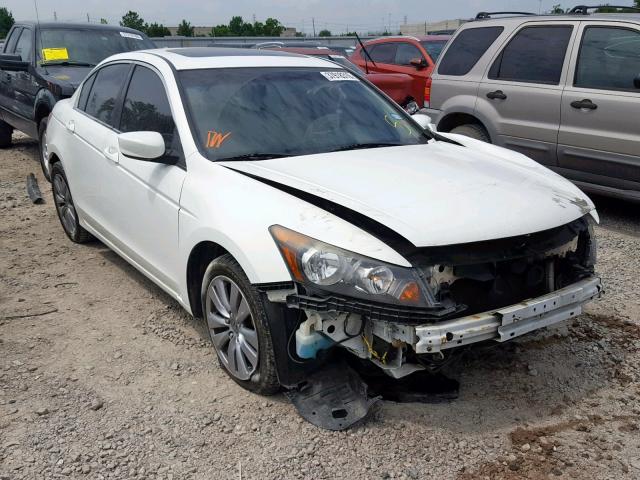 1HGCP2F87CA037483 - 2012 HONDA ACCORD EXL WHITE photo 1