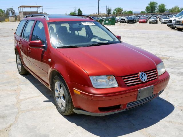 WVWSL61J64W170165 - 2004 VOLKSWAGEN JETTA GLS RED photo 1