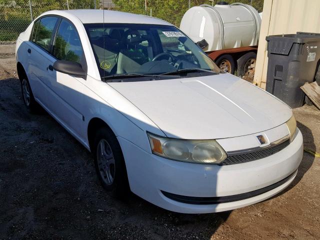 1G8AG52F94Z107090 - 2004 SATURN ION LEVEL WHITE photo 1