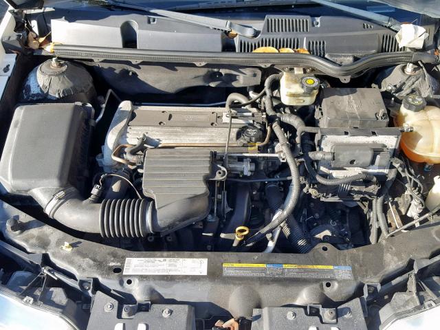 1G8AG52F94Z107090 - 2004 SATURN ION LEVEL WHITE photo 7