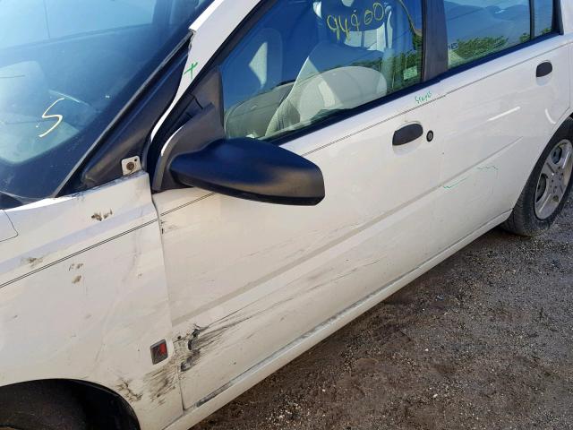 1G8AG52F94Z107090 - 2004 SATURN ION LEVEL WHITE photo 9