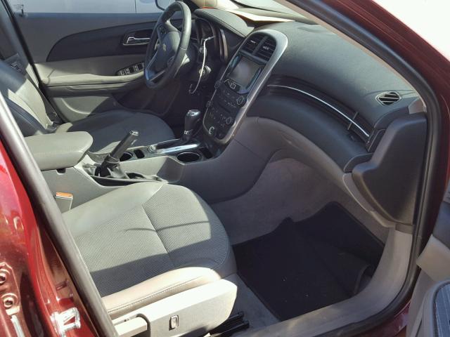 1G11C5SLXFF340089 - 2015 CHEVROLET MALIBU 1LT MAROON photo 5
