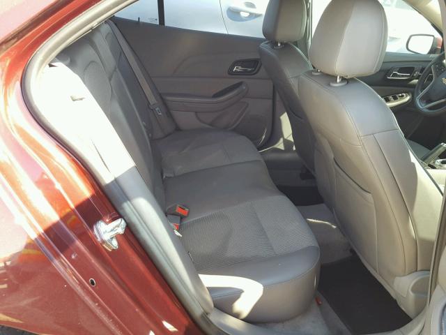 1G11C5SLXFF340089 - 2015 CHEVROLET MALIBU 1LT MAROON photo 6