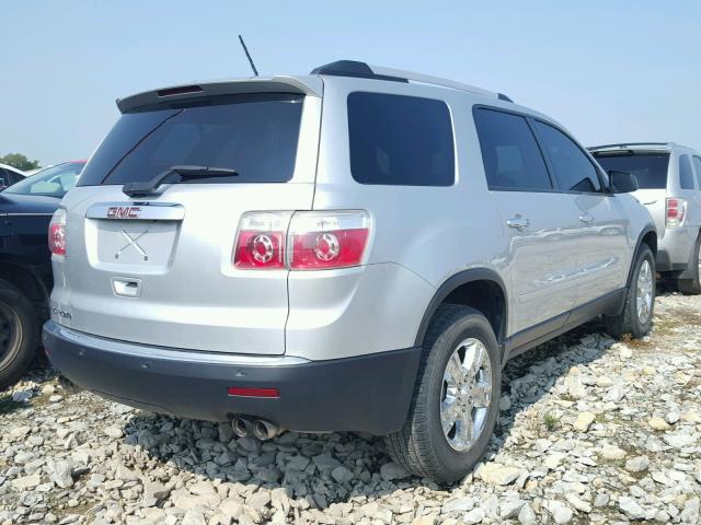 1GKKRPED9CJ198678 - 2012 GMC ACADIA SLE SILVER photo 4