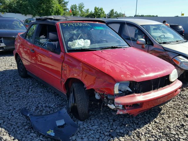 3VWAB81EXWM809869 - 1998 VOLKSWAGEN CABRIO RED photo 1