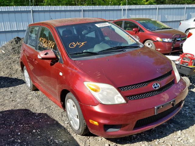 JTKKT624965014809 - 2006 TOYOTA SCION XA MAROON photo 1