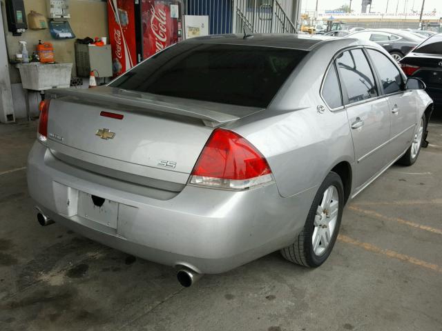 2G1WD58C269319692 - 2006 CHEVROLET IMPALA SUP 银色 照片 4