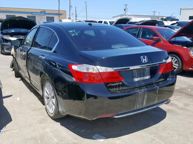 1HGCR2F85FA240094 - 2015 HONDA ACCORD EXL BLACK photo 3