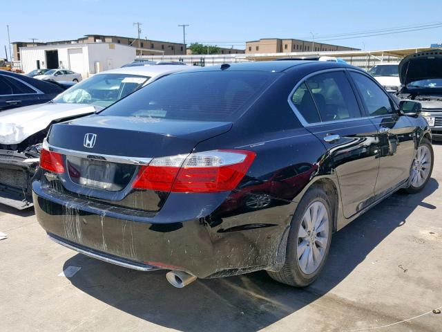 1HGCR2F85FA240094 - 2015 HONDA ACCORD EXL BLACK photo 4