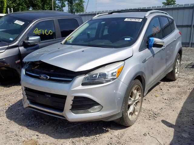 1FMCU0J95DUB32874 - 2013 FORD ESCAPE TIT SILVER photo 2