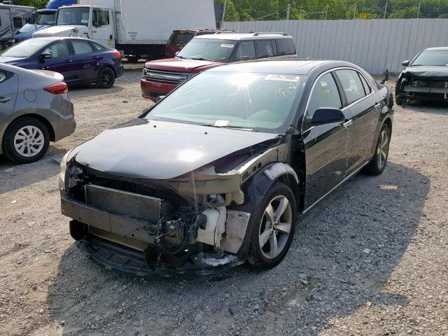 1G1ZC5E07CF189342 - 2012 CHEVROLET MALIBU 1LT 黑色 照片 2