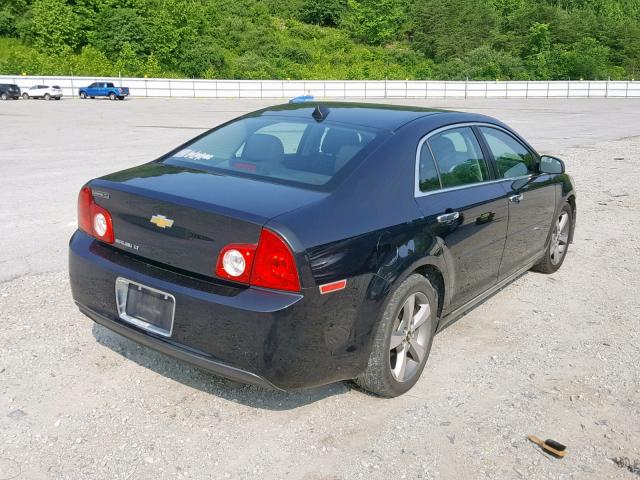 1G1ZC5E07CF189342 - 2012 CHEVROLET MALIBU 1LT 黑色 照片 4