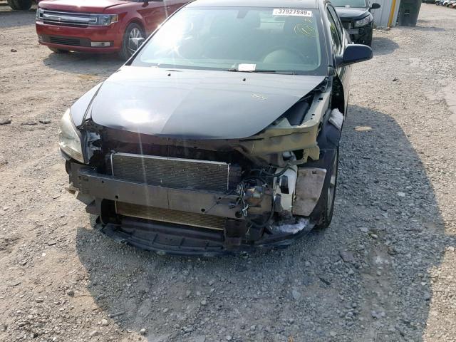 1G1ZC5E07CF189342 - 2012 CHEVROLET MALIBU 1LT 黑色 照片 9