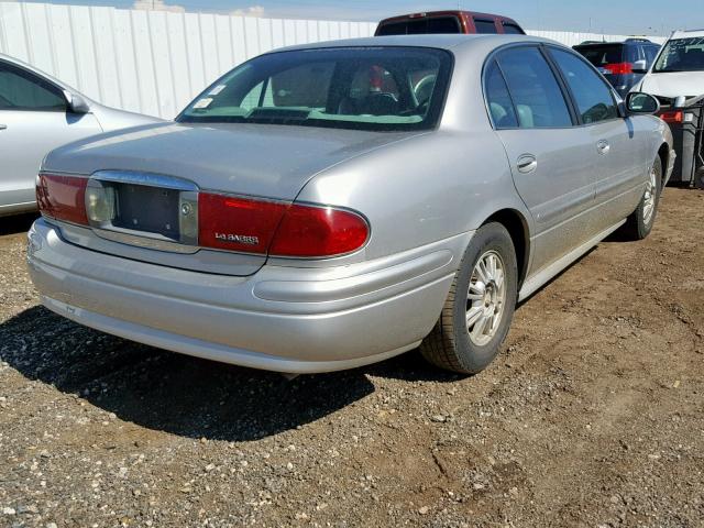 1G4HP52K044173943 - 2004 BUICK LESABRE CU SILVER photo 4