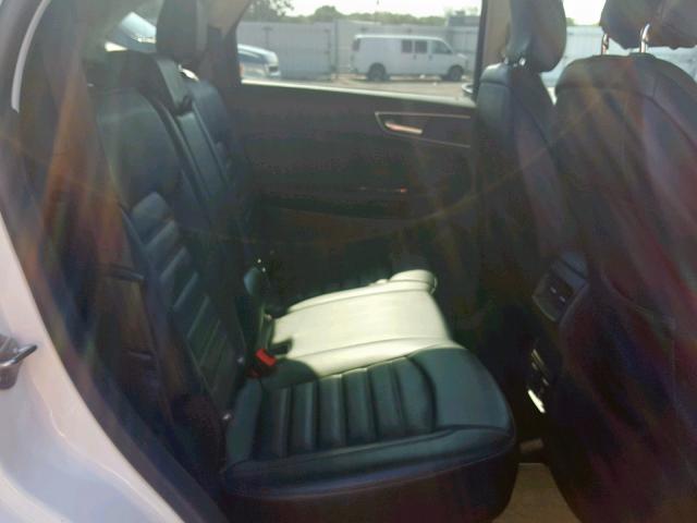 2FMPK3J93GBB88198 - 2016 FORD EDGE SEL WHITE photo 6