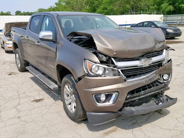 1GCPTCE12H1190348 - 2017 CHEVROLET COLORADO L BROWN photo 1