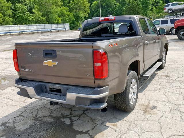 1GCPTCE12H1190348 - 2017 CHEVROLET COLORADO L BROWN photo 4