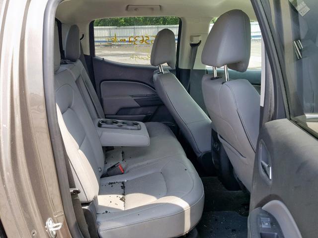 1GCPTCE12H1190348 - 2017 CHEVROLET COLORADO L BROWN photo 6