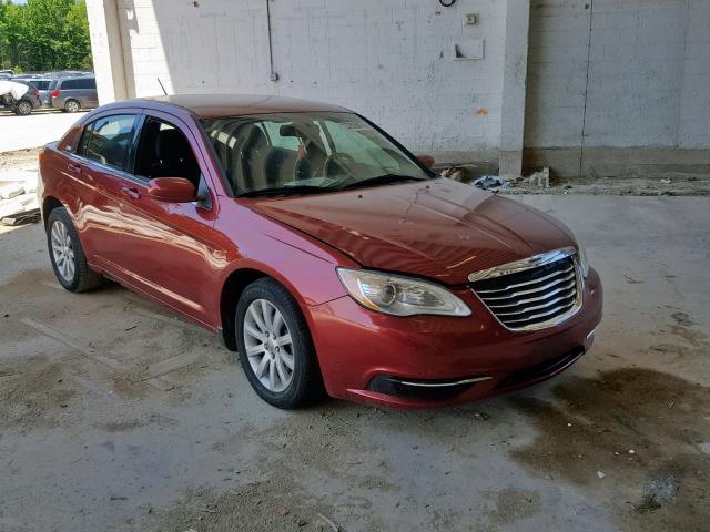 1C3CCBBB8CN131459 - 2012 CHRYSLER 200 TOURIN RED photo 1