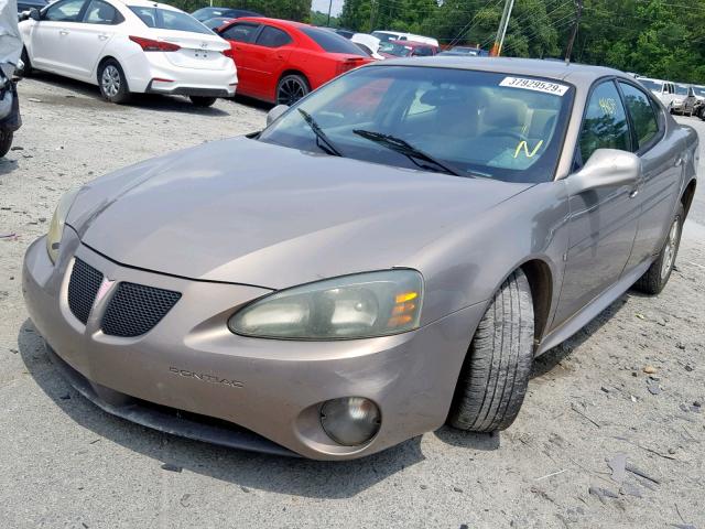 2G2WP582961175213 - 2006 PONTIAC GRAND PRIX TAN photo 2