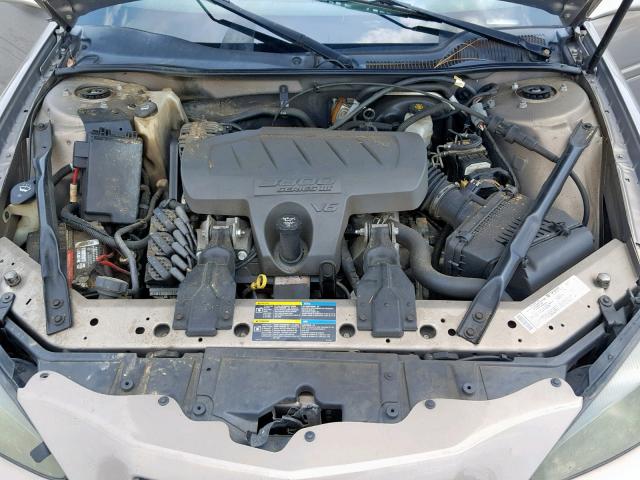 2G2WP582961175213 - 2006 PONTIAC GRAND PRIX TAN photo 7