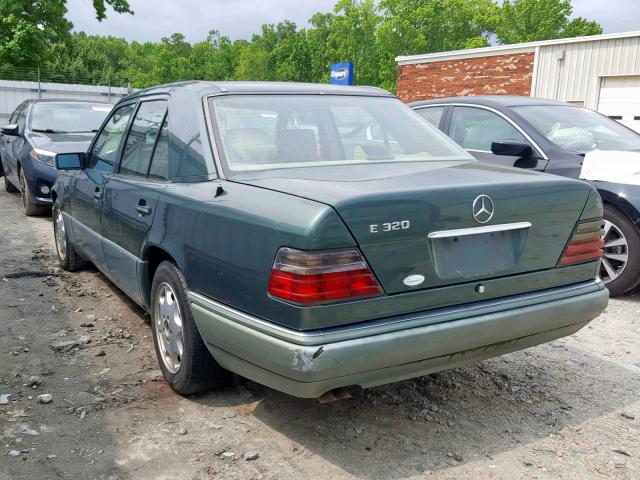 WDBEA32E4RC148224 - 1994 MERCEDES-BENZ E 320 GREEN photo 3