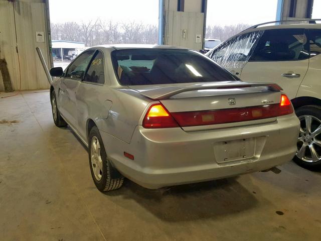 1HGCG2255YA031376 - 2000 HONDA ACCORD EX SILVER photo 3