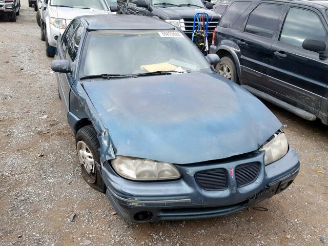 1G2NE52T6VC783556 - 1997 PONTIAC GRAND AM S GREEN photo 1