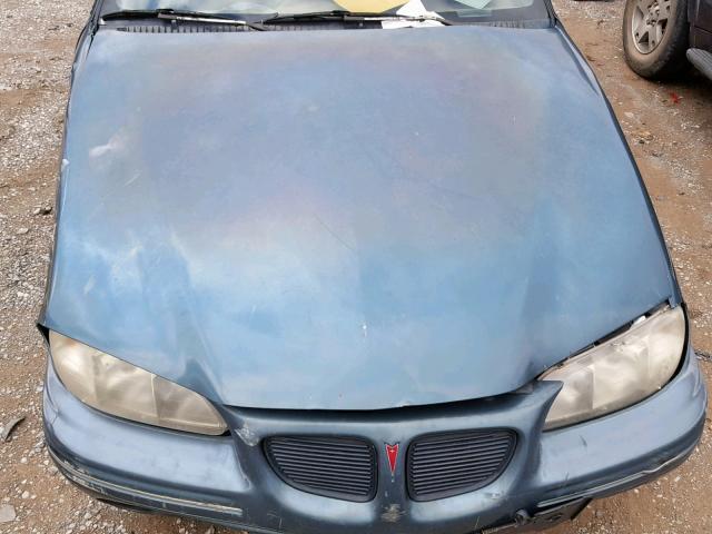 1G2NE52T6VC783556 - 1997 PONTIAC GRAND AM S GREEN photo 7