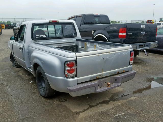 1FTCR10A0VPB57270 - 1997 FORD RANGER SILVER photo 3