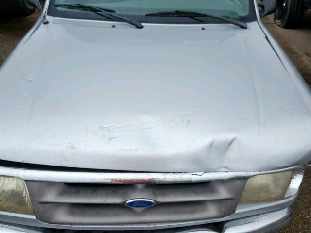 1FTCR10A0VPB57270 - 1997 FORD RANGER SILVER photo 7