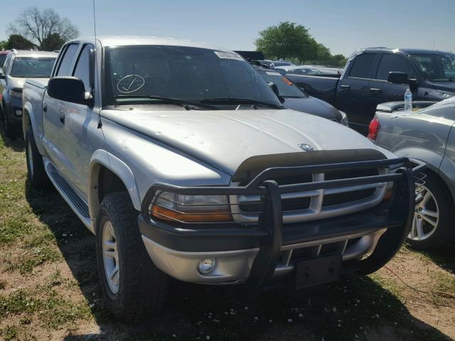 1D7HG38N73S116116 - 2003 DODGE DAKOTA QUA SILVER photo 1